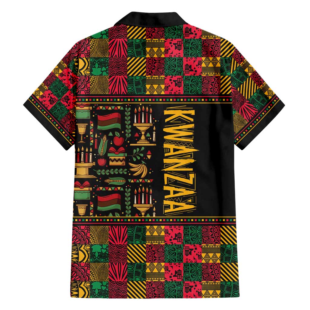 Kwanzaa African Pattern Family Matching Puletasi and Hawaiian Shirt - Wonder Print Shop