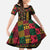Kwanzaa African Pattern Family Matching Summer Maxi Dress and Hawaiian Shirt - Wonder Print Shop