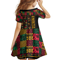 Kwanzaa African Pattern Family Matching Tank Maxi Dress and Hawaiian Shirt - Wonder Print Shop