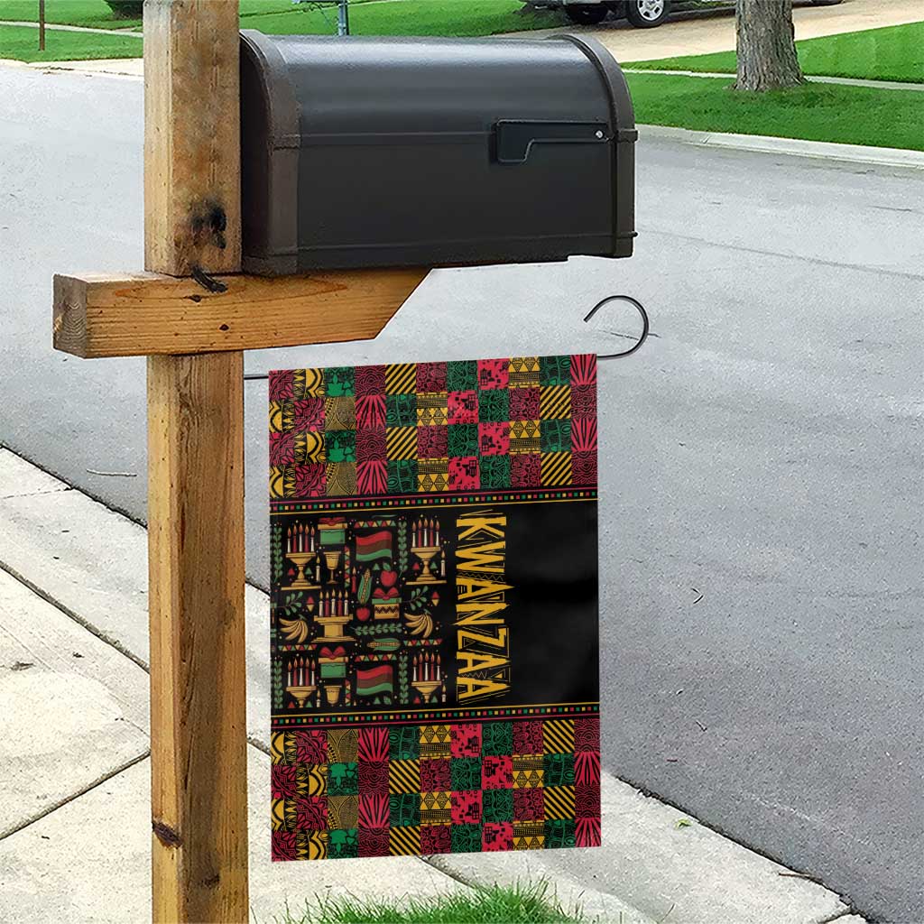 Kwanzaa African Pattern Garden Flag - Wonder Print Shop