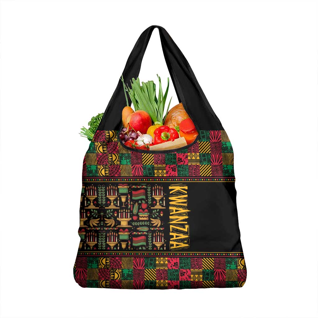Kwanzaa African Pattern Grocery Bag