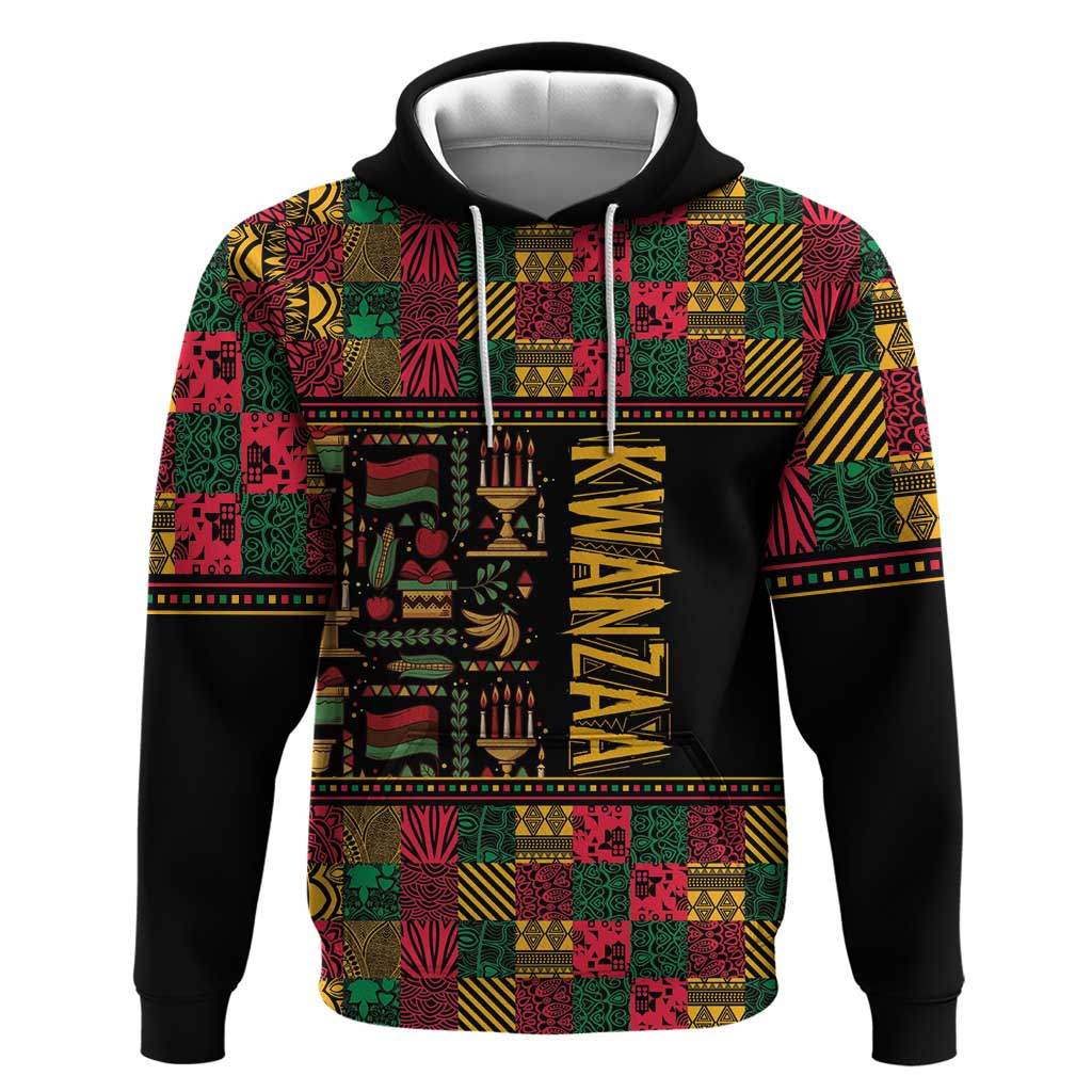 Kwanzaa African Pattern Hoodie - Wonder Print Shop