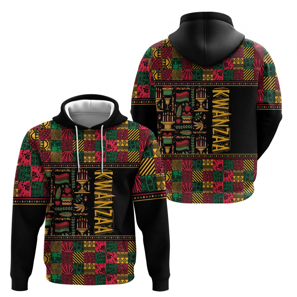 Kwanzaa African Pattern Hoodie - Wonder Print Shop