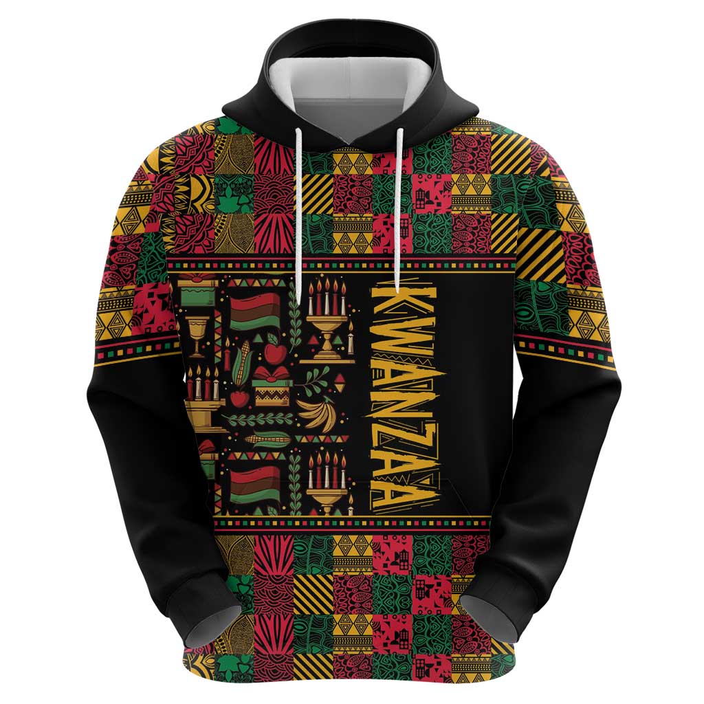 Kwanzaa African Pattern Hoodie - Wonder Print Shop