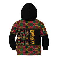 Kwanzaa African Pattern Kid Hoodie - Wonder Print Shop