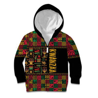 Kwanzaa African Pattern Kid Hoodie - Wonder Print Shop