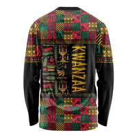 Kwanzaa African Pattern Long Sleeve Shirt - Wonder Print Shop