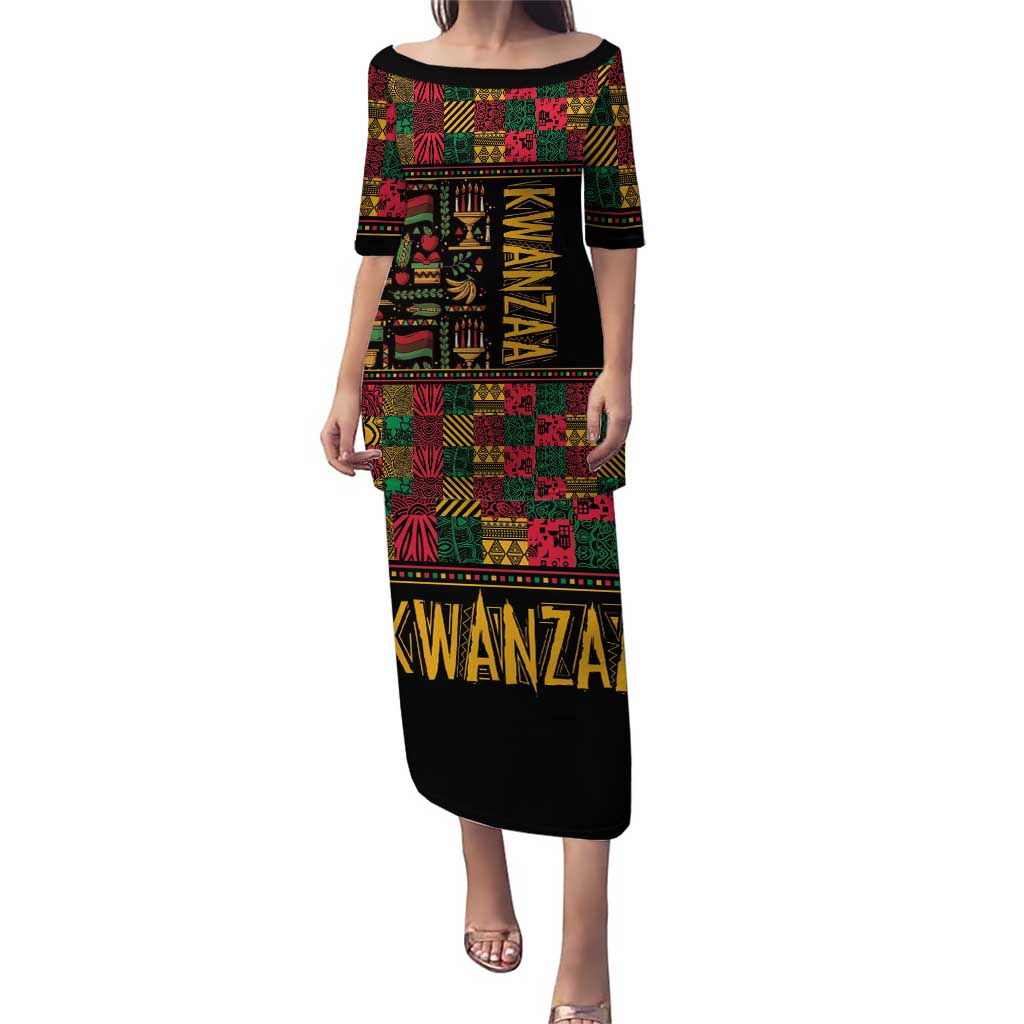 Kwanzaa African Pattern Puletasi - Wonder Print Shop