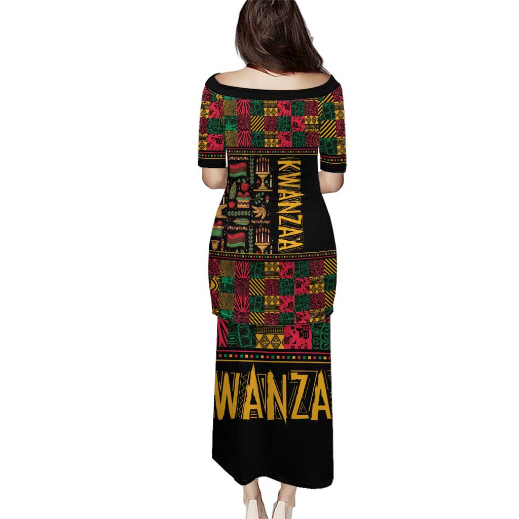 Kwanzaa African Pattern Puletasi - Wonder Print Shop