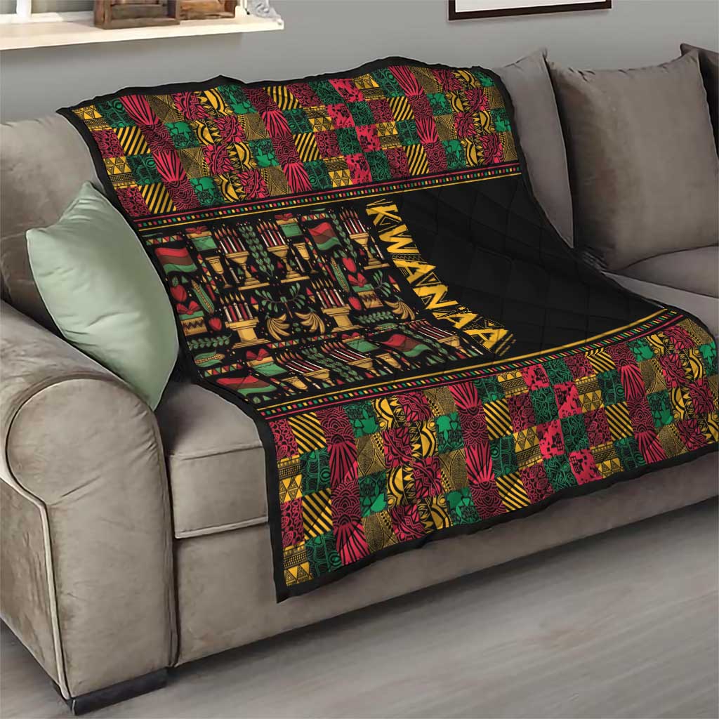 Kwanzaa African Pattern Quilt - Wonder Print Shop