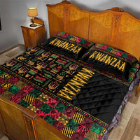 Kwanzaa African Pattern Quilt Bed Set - Wonder Print Shop