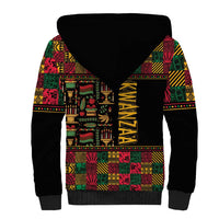 Kwanzaa African Pattern Sherpa Hoodie - Wonder Print Shop