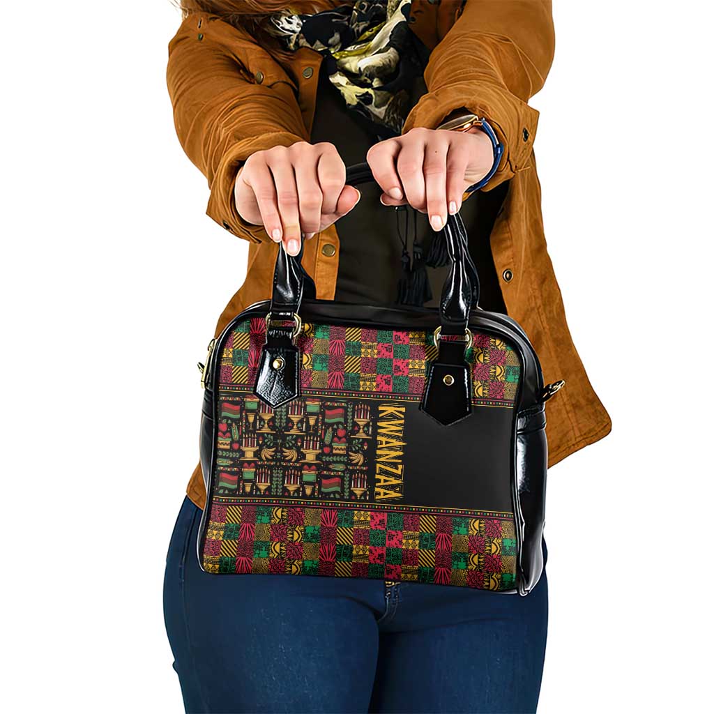 Kwanzaa African Pattern Shoulder Handbag
