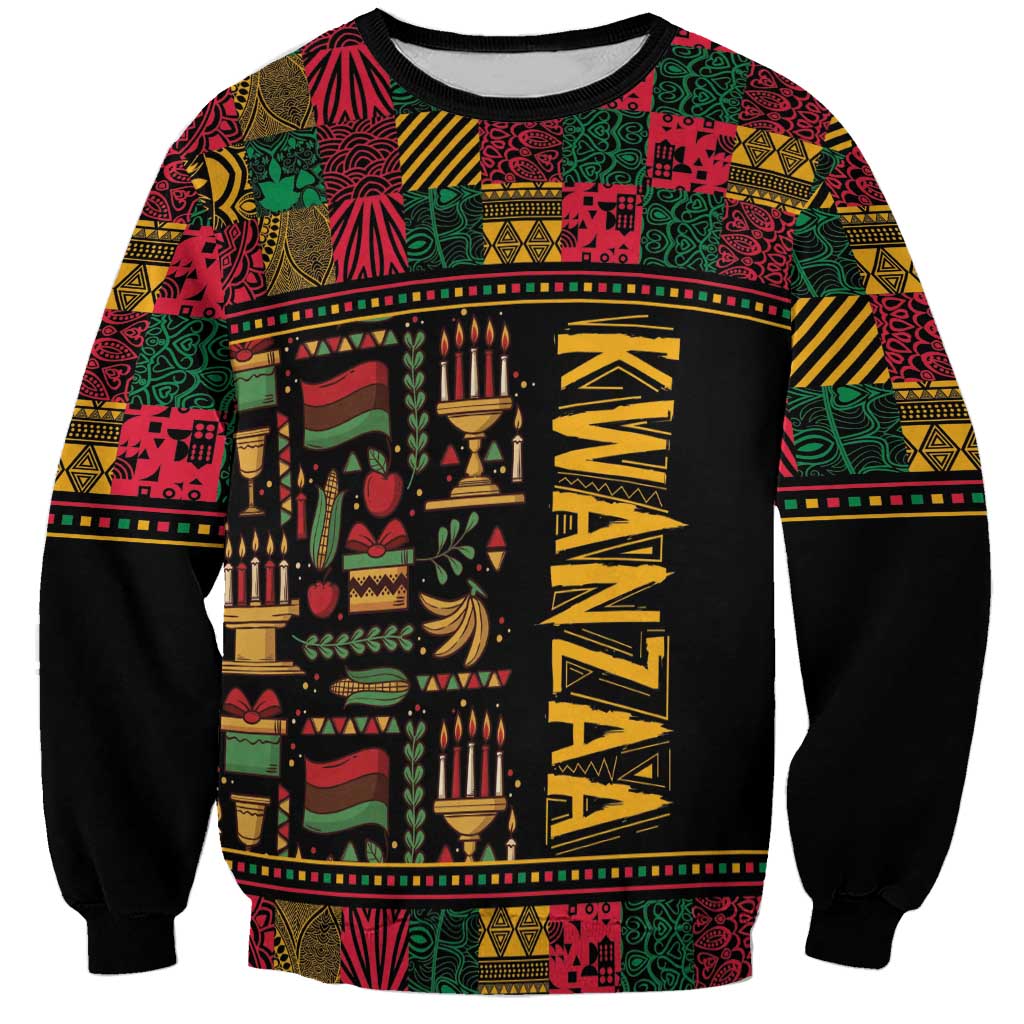 Kwanzaa African Pattern Sweatshirt - Wonder Print Shop