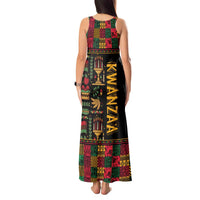 Kwanzaa African Pattern Tank Maxi Dress - Wonder Print Shop