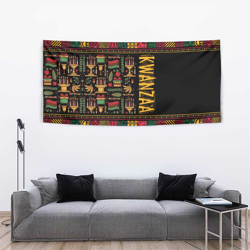 Kwanzaa African Pattern Tapestry - Wonder Print Shop