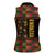 Kwanzaa African Pattern Women Sleeveless Polo Shirt - Wonder Print Shop