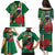 Dominica Christmas Coquette Bow Family Matching Puletasi and Hawaiian Shirt Sisserou Parrot Tropical Flower - Wonder Print Shop