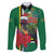 Dominica Christmas Coquette Bow Family Matching Puletasi and Hawaiian Shirt Sisserou Parrot Tropical Flower - Wonder Print Shop