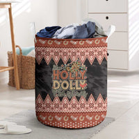 Howdy Christmas Laundry Basket Have a Holly Jolly Christmas - Wonder Print Shop