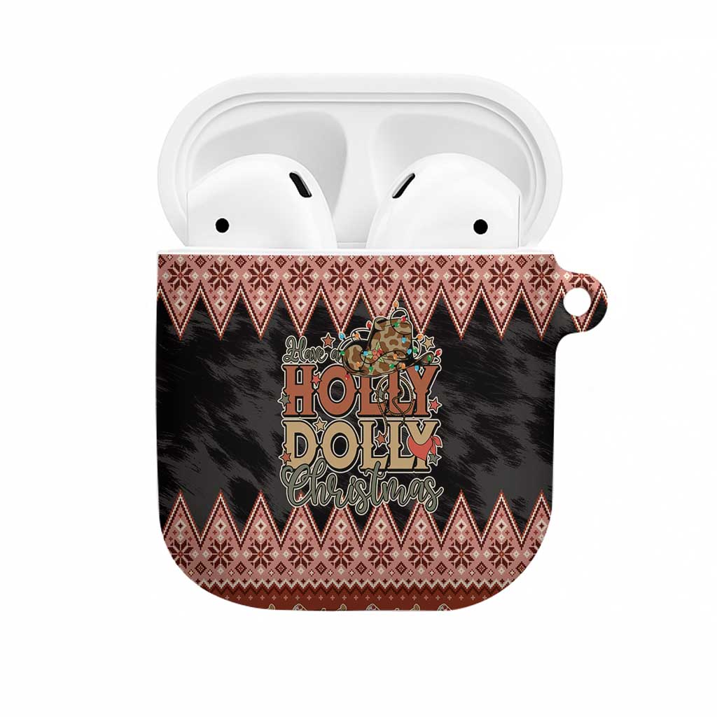 Howdy Christmas AirPods Case Have a Holly Jolly Christmas - Wonder Print Shop