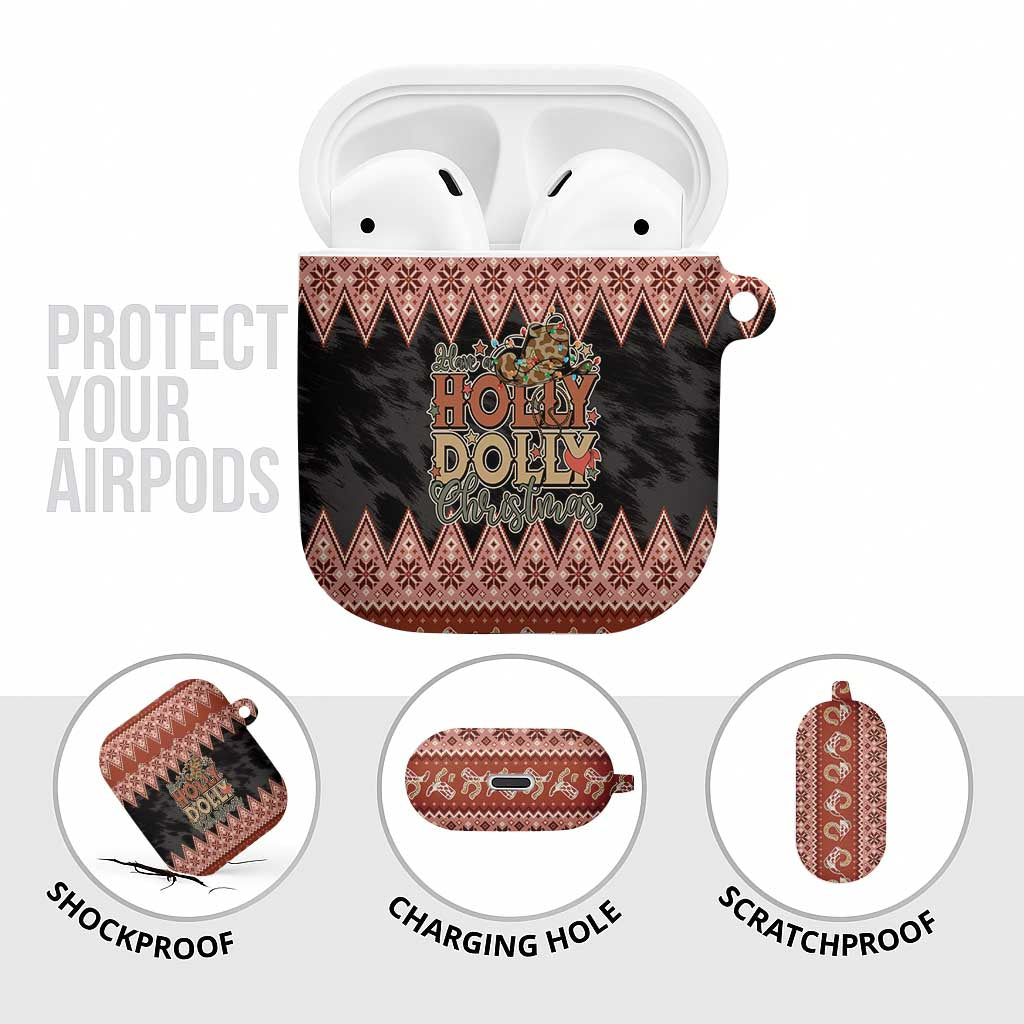 Howdy Christmas AirPods Case Have a Holly Jolly Christmas - Wonder Print Shop