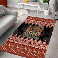 Howdy Christmas Area Rug Have a Holly Jolly Christmas - Wonder Print Shop