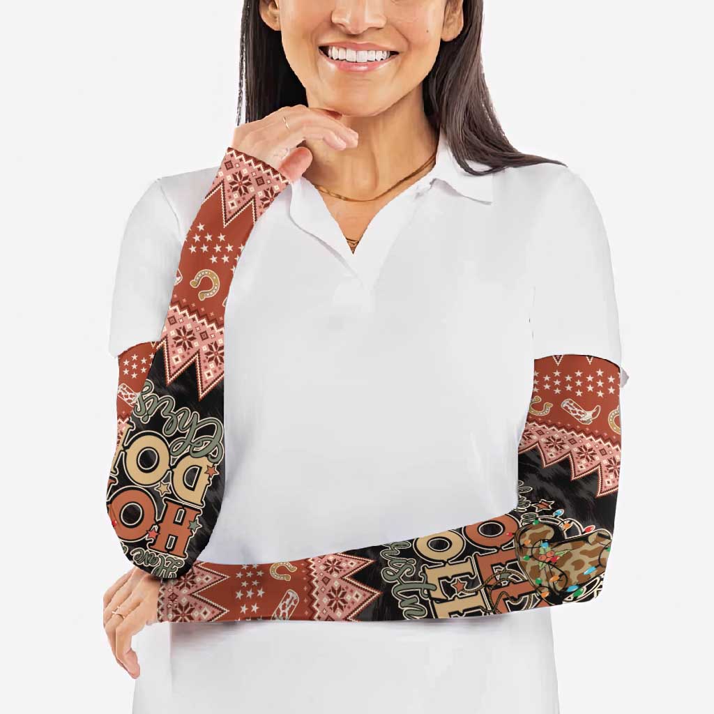 Howdy Christmas Arm Sleeves Have a Holly Jolly Christmas - Wonder Print Shop