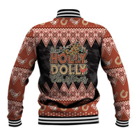 Howdy Christmas Baseball Jacket Have a Holly Jolly Christmas - Wonder Print Shop