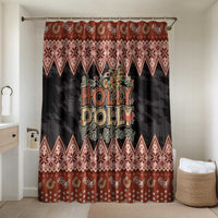 Howdy Christmas Bathroom Set Have a Holly Jolly Christmas - Wonder Print Shop