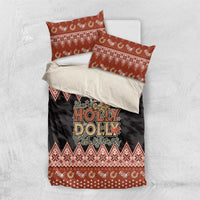 Howdy Christmas Bedding Set Have a Holly Jolly Christmas - Wonder Print Shop