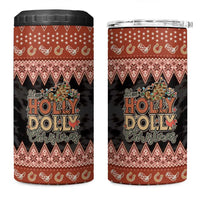 Howdy Christmas 4 in 1 Can Cooler Tumbler Have a Holly Jolly Christmas - Wonder Print Shop