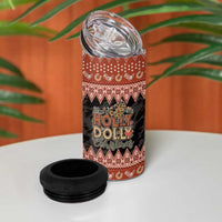 Howdy Christmas 4 in 1 Can Cooler Tumbler Have a Holly Jolly Christmas - Wonder Print Shop