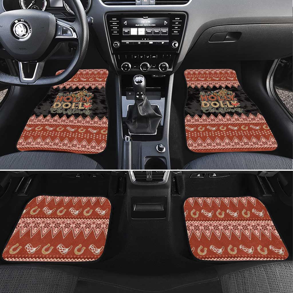 Howdy Christmas Car Mats Have a Holly Jolly Christmas - Wonder Print Shop