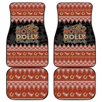 Howdy Christmas Car Mats Have a Holly Jolly Christmas - Wonder Print Shop