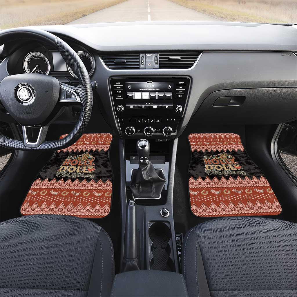 Howdy Christmas Car Mats Have a Holly Jolly Christmas - Wonder Print Shop