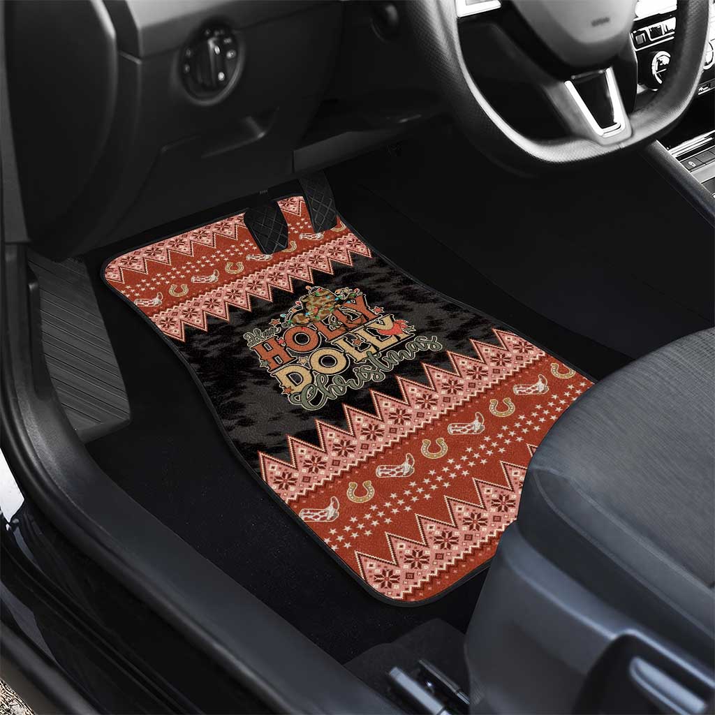 Howdy Christmas Car Mats Have a Holly Jolly Christmas - Wonder Print Shop
