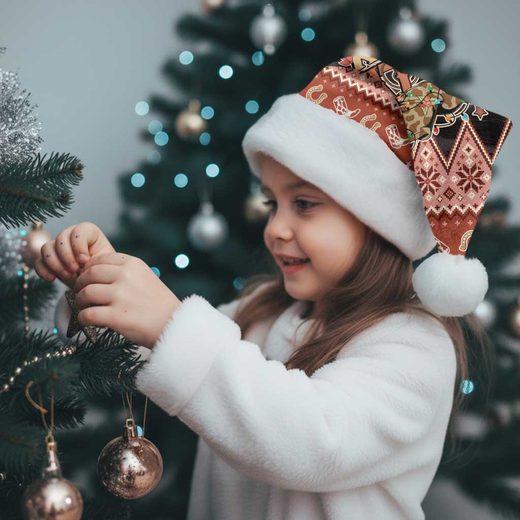 Howdy Christmas Santa Hat Have a Holly Jolly Christmas - Wonder Print Shop