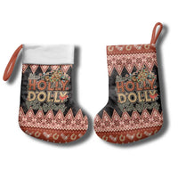 Howdy Christmas Stocking Have a Holly Jolly Christmas - Wonder Print Shop