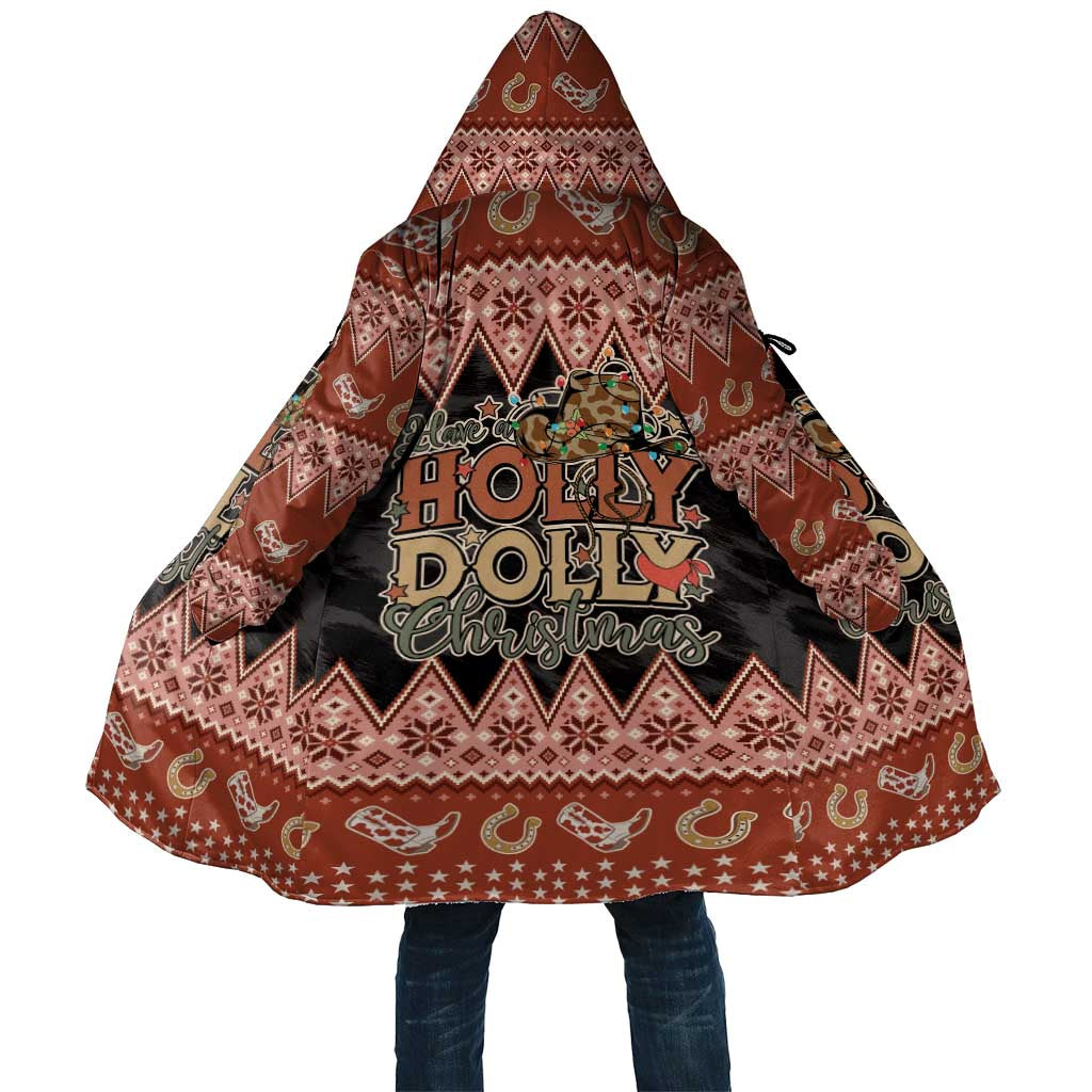 Howdy Christmas Cloak Have a Holly Jolly Christmas - Wonder Print Shop