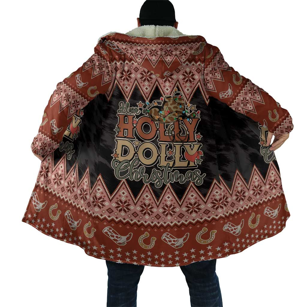 Howdy Christmas Cloak Have a Holly Jolly Christmas - Wonder Print Shop
