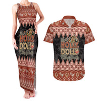 Howdy Christmas Couples Matching Tank Maxi Dress and Hawaiian Shirt Have a Holly Jolly Christmas - Wonder Print Shop