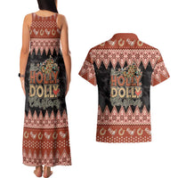 Howdy Christmas Couples Matching Tank Maxi Dress and Hawaiian Shirt Have a Holly Jolly Christmas - Wonder Print Shop