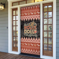 Howdy Christmas Door Cover Have a Holly Jolly Christmas - Wonder Print Shop