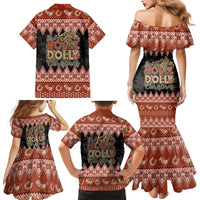 Howdy Christmas Family Matching Mermaid Dress and Hawaiian Shirt Have a Holly Jolly Christmas - Wonder Print Shop