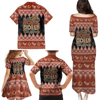 Howdy Christmas Family Matching Puletasi and Hawaiian Shirt Have a Holly Jolly Christmas - Wonder Print Shop