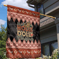 Howdy Christmas Garden Flag Have a Holly Jolly Christmas - Wonder Print Shop