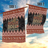Howdy Christmas Garden Flag Have a Holly Jolly Christmas - Wonder Print Shop