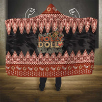 Howdy Christmas Hooded Blanket Have a Holly Jolly Christmas - Wonder Print Shop