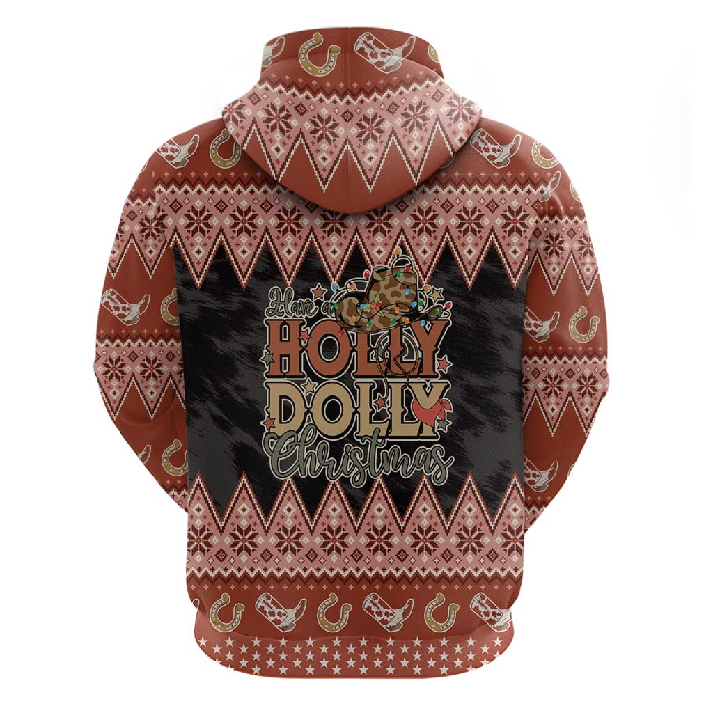Howdy Christmas Hoodie Have a Holly Jolly Christmas - Wonder Print Shop